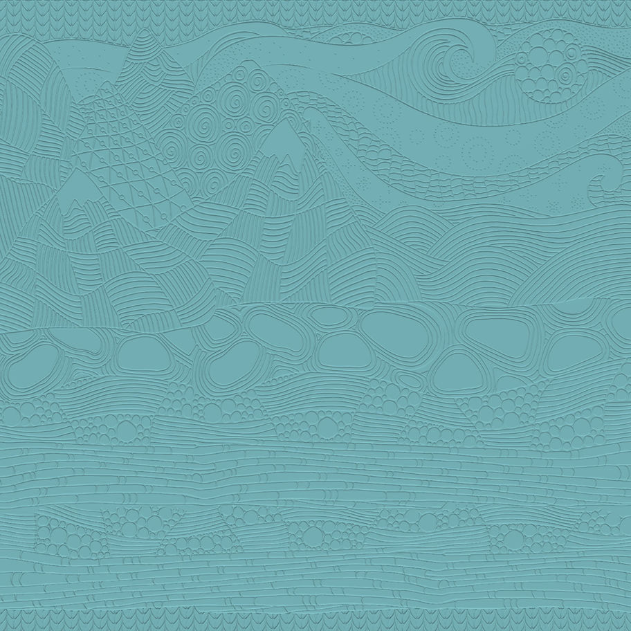 DP-0162 - Paintable wall décor with surface structure