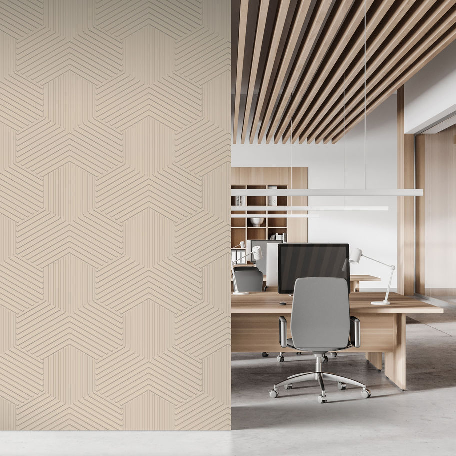 DP-0232 - Paintable wall décor with surface structure