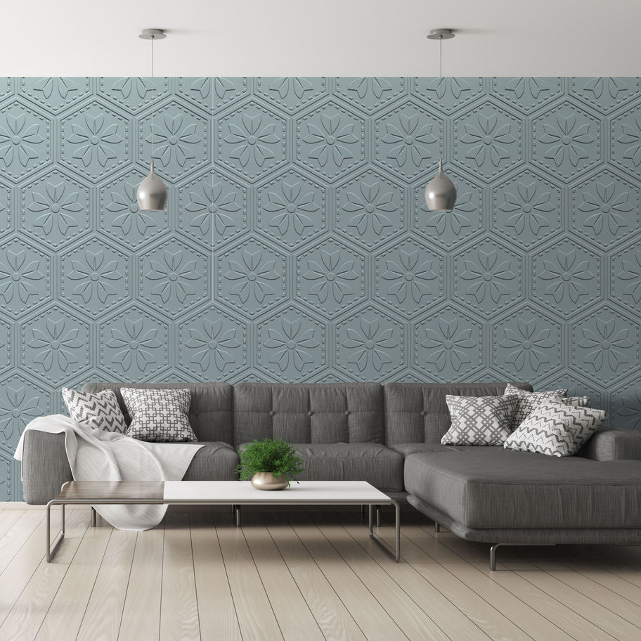 DP-0269 - Paintable wall décor with surface structure
