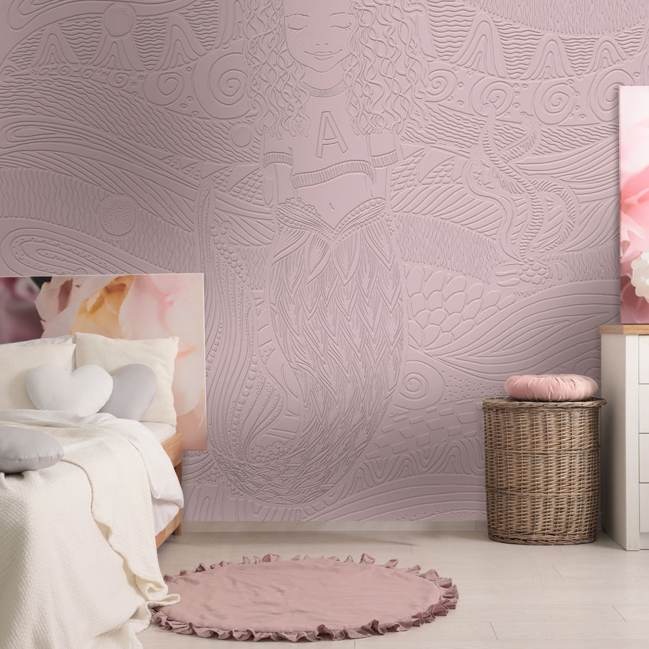DP-0175 - Paintable wall décor with surface structure