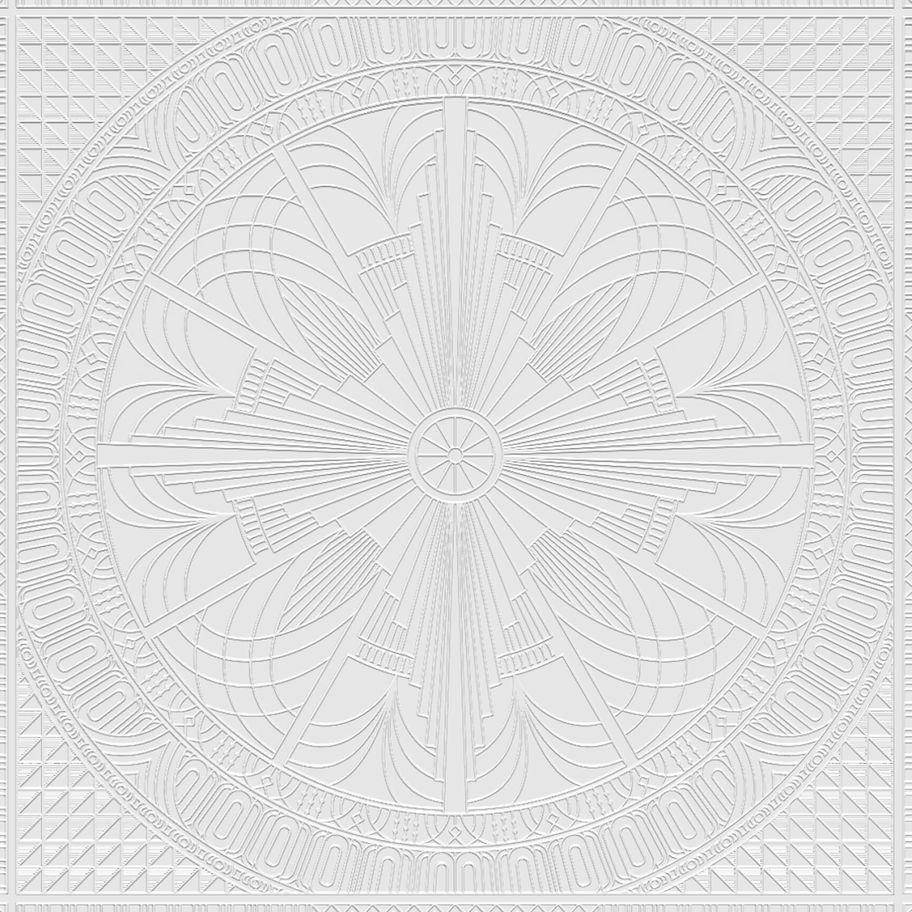 DP-0196 - Paintable wall décor with surface structure