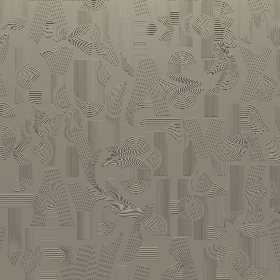 DP-0277 - Paintable wall décor with surface structure
