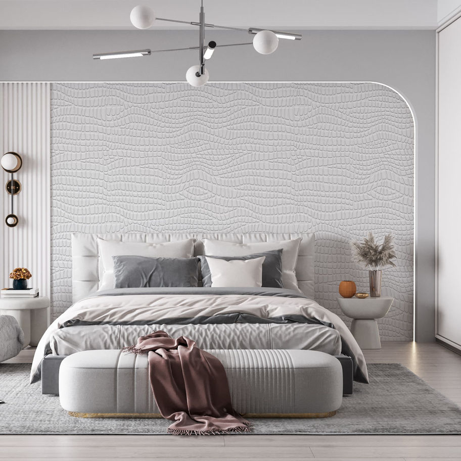DP-0250 - Paintable wall décor with surface structure