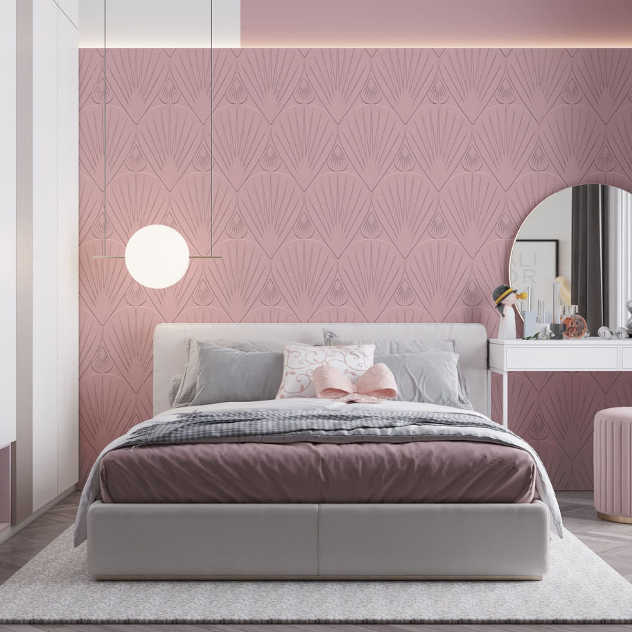 DP-0266 - Paintable wall décor with surface structure