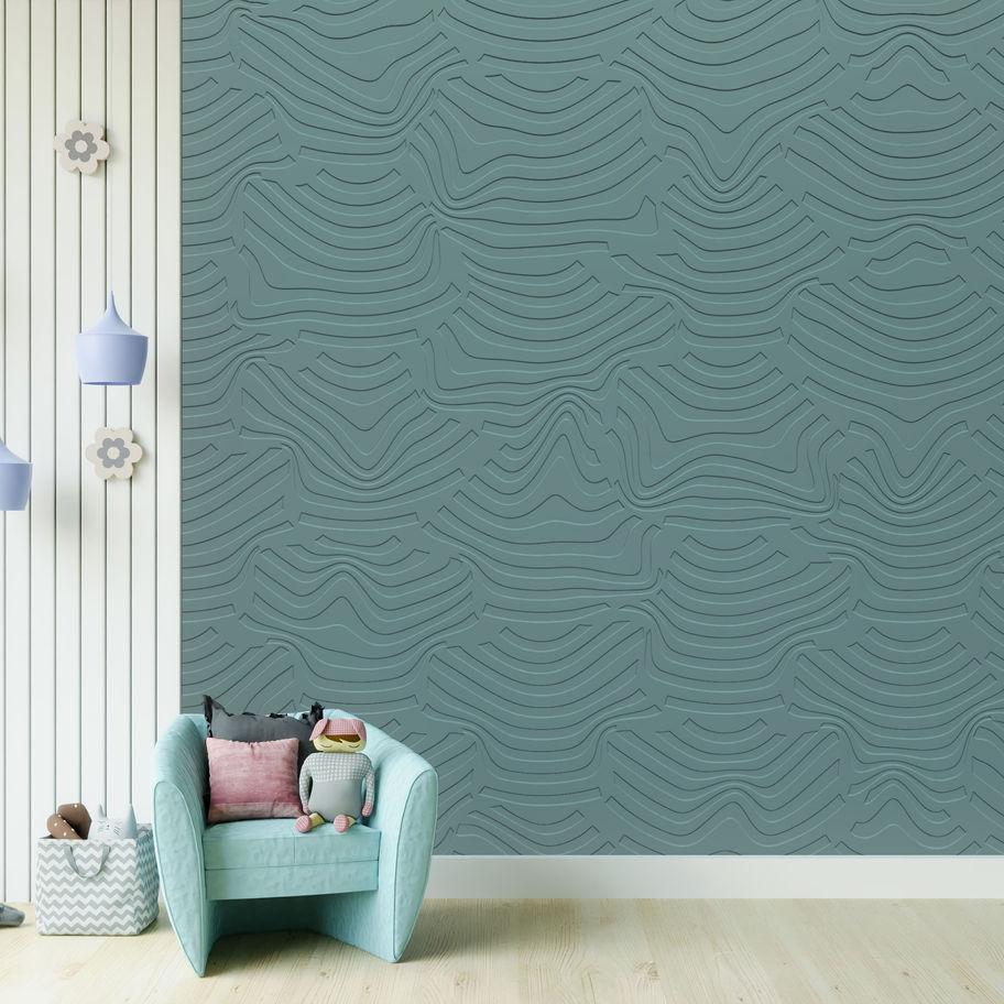 DP-0284 - Paintable wall décor with surface structure