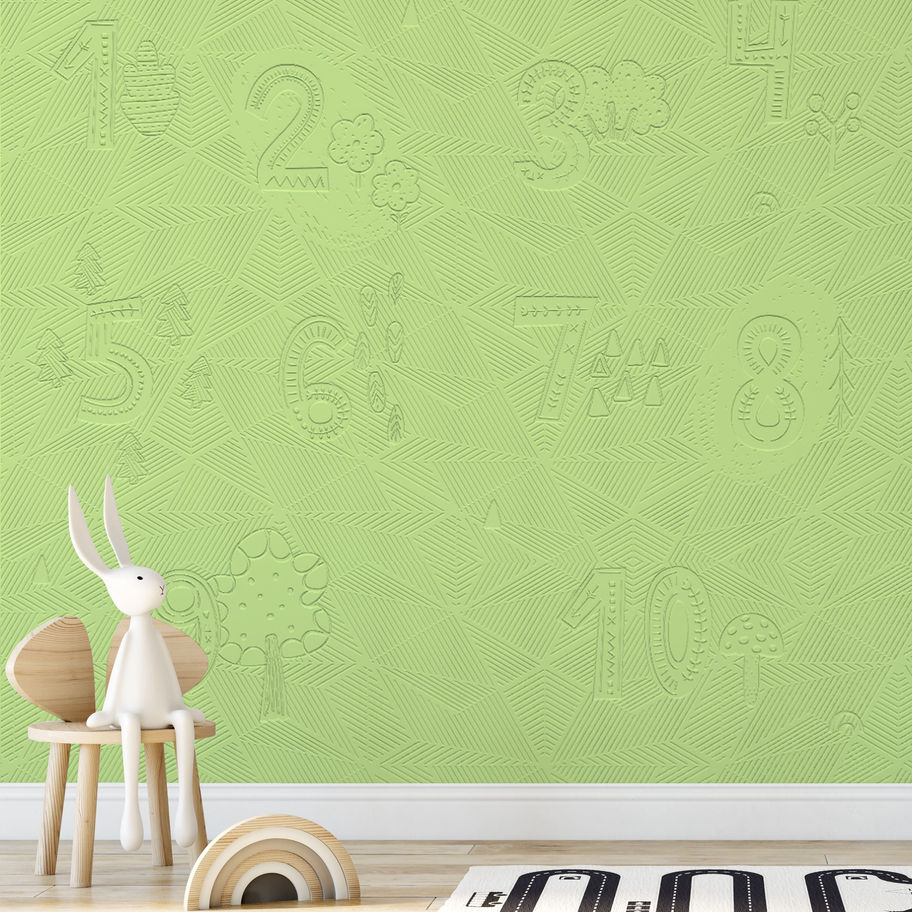 DP-0204 - Paintable wall décor with surface structure