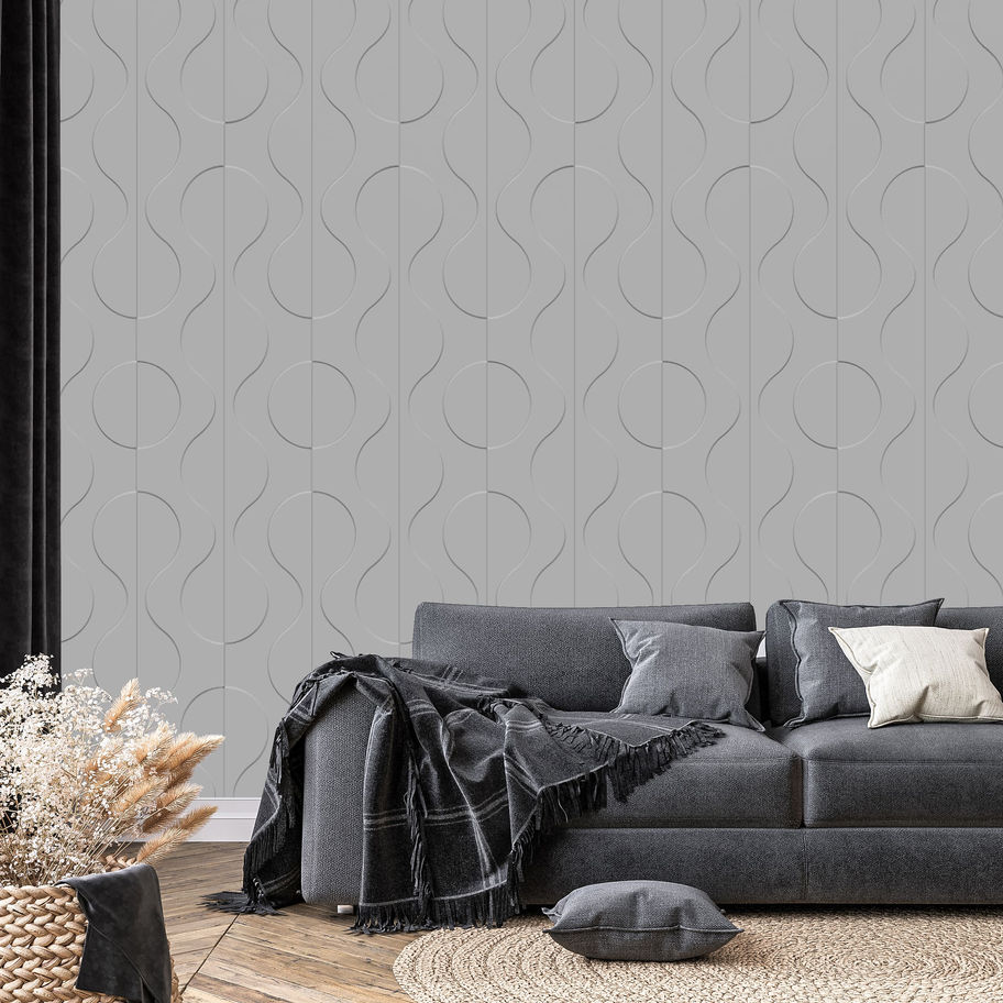 DP-0216 - Paintable wall décor with surface structure