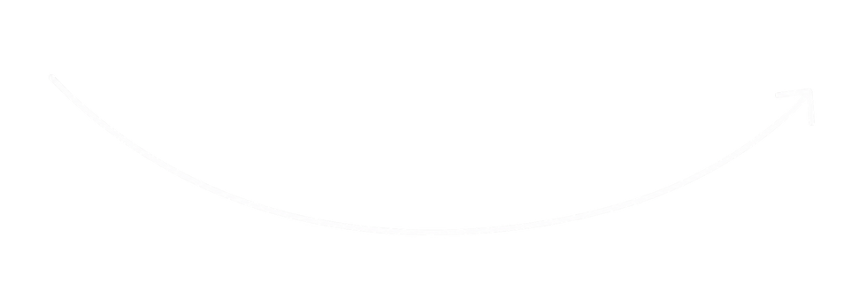 Minimalist White Curved Arrow.png