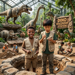 Dino discover station 4