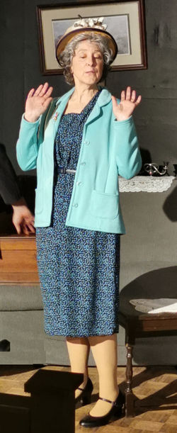 Mrs Wilberforce hatted