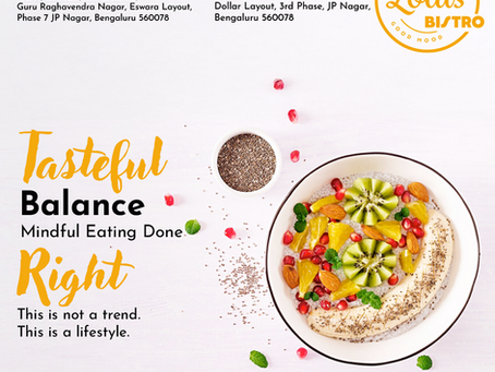A Tasteful Balance: Mindful Eating Done Right
