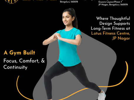 A Gym Built for Focus, Comfort, and Continuity