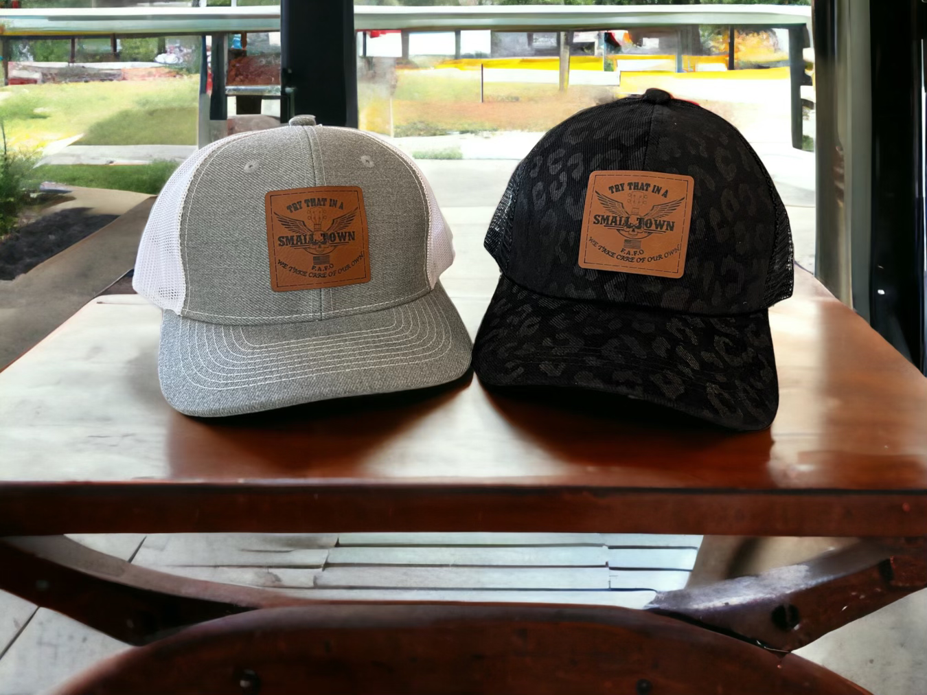 FAFO try that in a small town ponytail hat