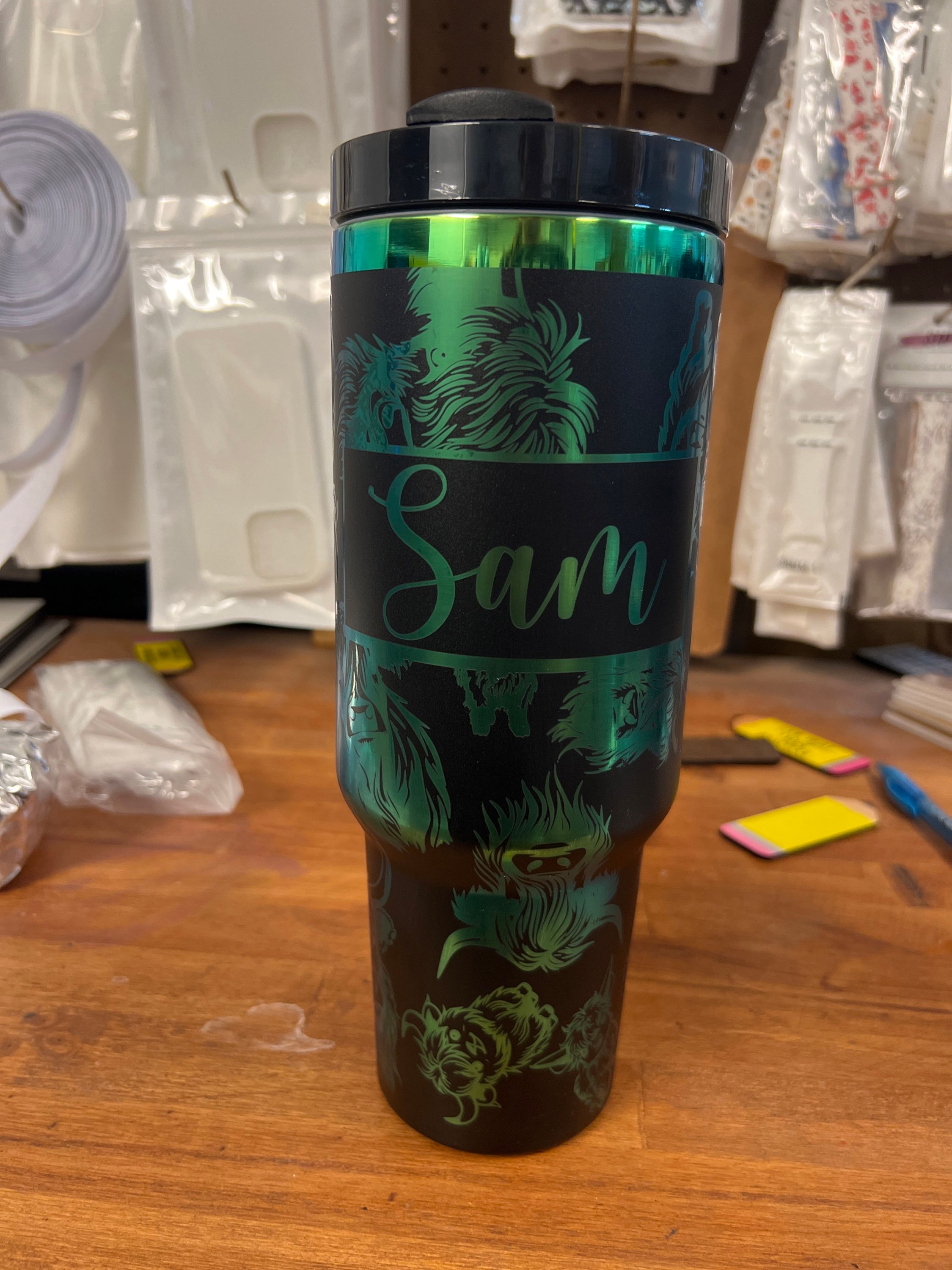 Sam cow tumbler 