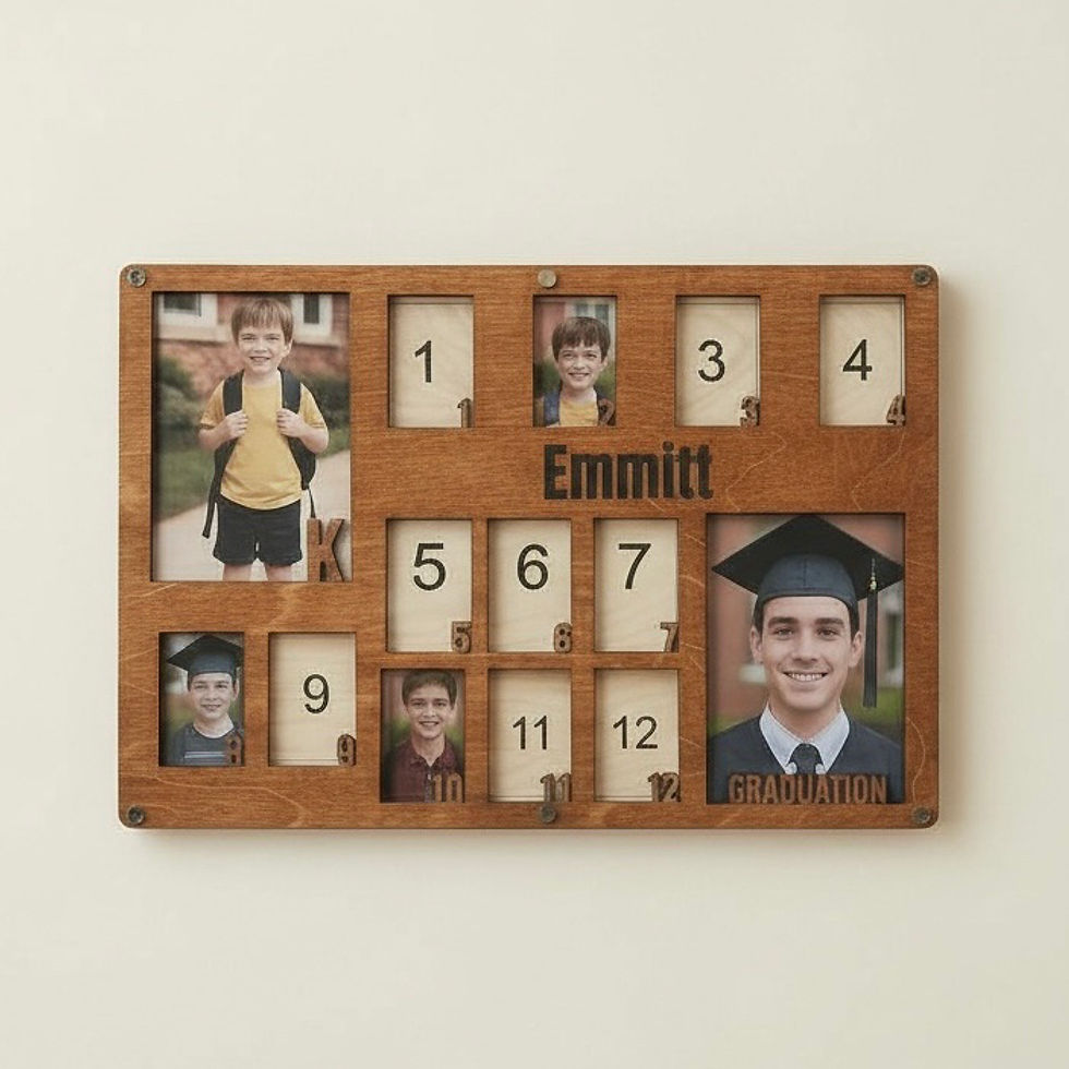 Thumbnail: School Picture Frame-Closing 5/11/26 at midnight