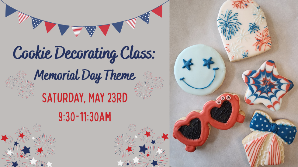 Cookie Decorating Class: Memorial Day Theme
