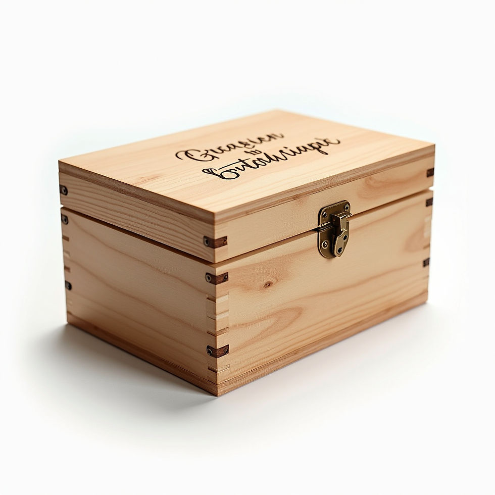 Scripture Wooden Keepsake Box
