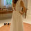 Miniatura: Vestido de Noiva Candy Brown Minimalista Evase