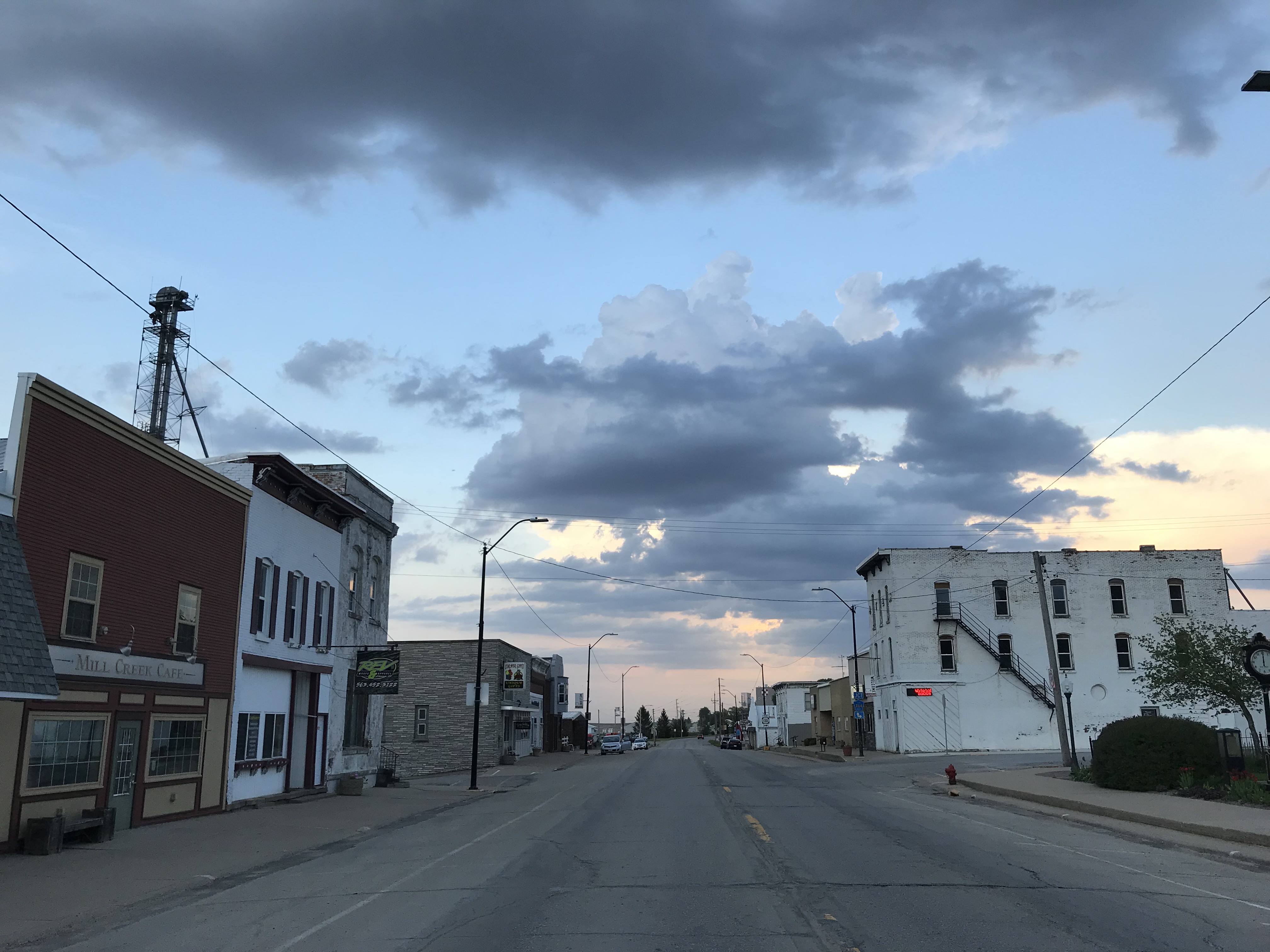 Clarence Main Street Clarence Iowa