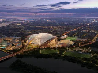 Renderização do provável estádio dos Commanders