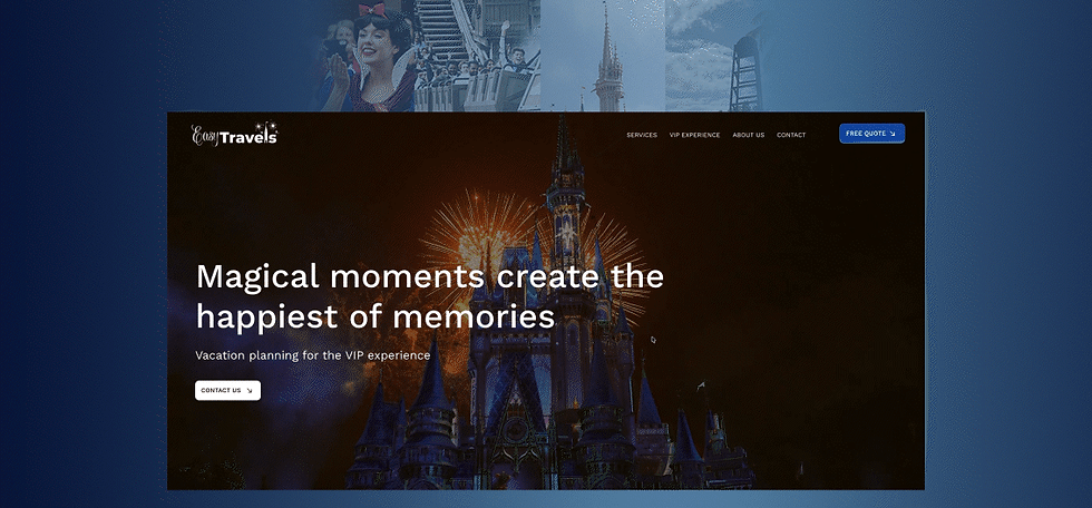Easy Mouse Trips' website