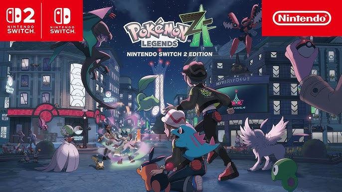 Imagen promocional de Pokemon Legends ZA de Nintendo Switch 2.