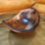 Thumbnail: Walnut Natural Edge Bowl with Stitching