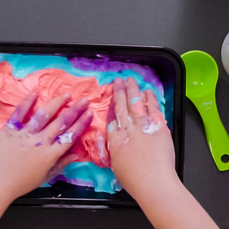 Playing and making slime