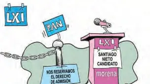 Lunes 14 septiembre. Cada quien su legislatura