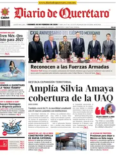 Vie 20 Febrero. Diario de Querétaro