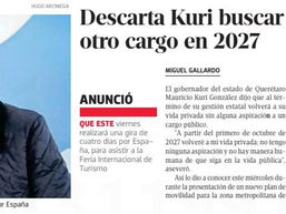 Jueves 16 de enero. Diario Qro., Local (P. 3)