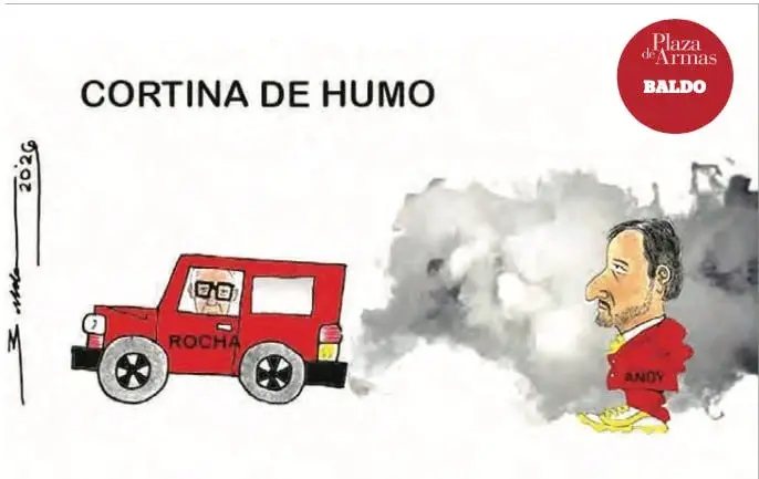 Viernes 28 agosto. Cortina de humo
