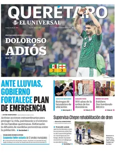 Lunes 6 julio. El Universal Querétaro