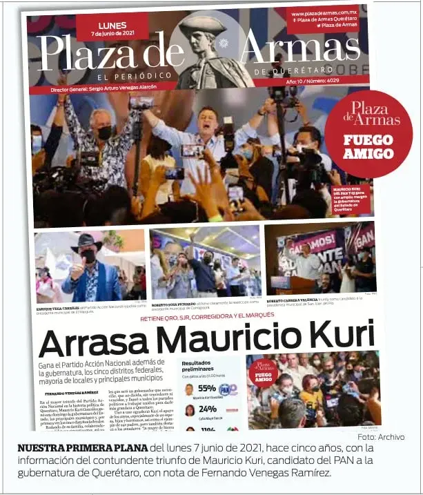 Lunes 8 junio. Plaza de Armas