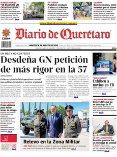 Martes 18 agosto. Diario de Querétaro