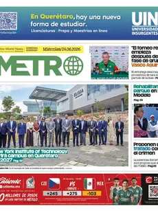 Miércoles 24 junio. Publi Metro