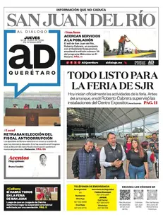 Jueves 18 junio. AD San Juan del Río