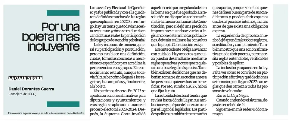 Martes 21 julio. La Caja Negra