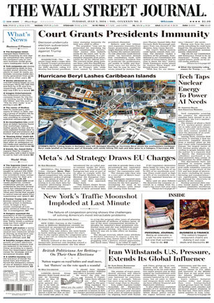 Martes 02 de julio. The Wall Street Journal