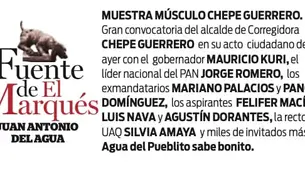 Jueves 3 septiembre. Fuente de El Marqués