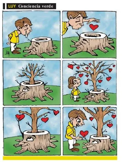 Martes 14 Abril. Conciencia verde