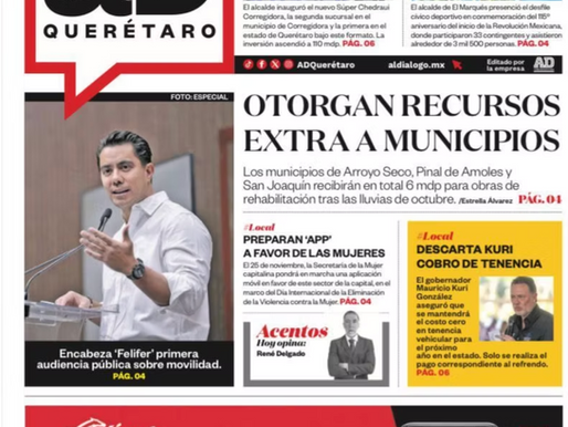 Viernes 21 de noviembre. AD QRO