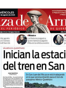 Miércoles 20 de agosto. Plaza de Armas