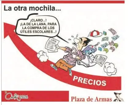 Lunes 31 agosto. La otra mochila...