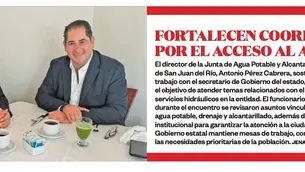Viernes 5 junio. Acceso al agua