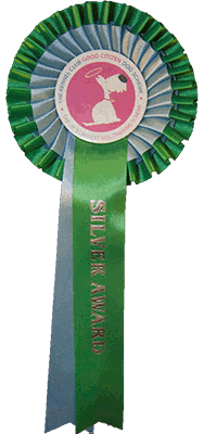 Solway Dog Training Club - GCDS Silver Award Rosette