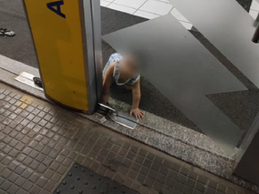 Criança de um ano é resgatada após ficar presa em agência bancária no interior do RN