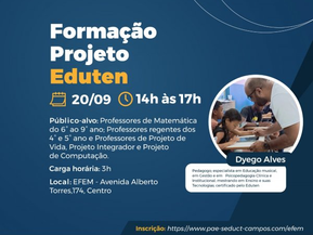 Formação Projeto Eduten