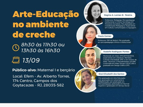 Arte - Educação no ambiente de creche