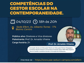 Competências do Gestor Escolar na Contemporaneidade